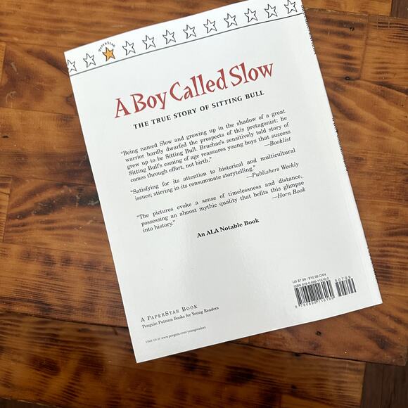 Vintage 1994 A Boy Called Slow A True Story Of Sitting Bull Paperback Book - Picture 8 of 9